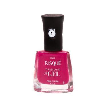 Imagem de Esmalte Risqué Diamond Gel Cor Creme de Pitaya Cremoso 9,5ml, Creme de
