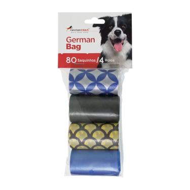 Imagem de Saquinhos Higiênicos para Pets Germanhart Kit Refil Cata Caca Circulos para Cães e Gato...