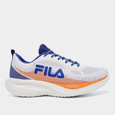 Imagem de Tênis Fila Efecto 2 Masculino, Branco, Azul, 39