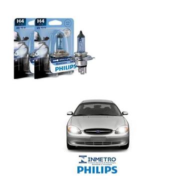 Imagem de Lâmpadas Farol Ford Taurus Philips H4 BlueVision