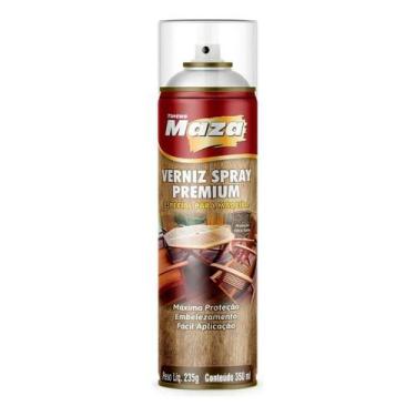 Imagem de Spray Verniz Acrílico Incolor Brilhante Maza