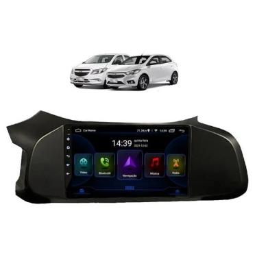 Imagem de Kit Multimídia Onix Prisma 2013 / 2016 LT LTZ 9 Pol Android Carplay Gp