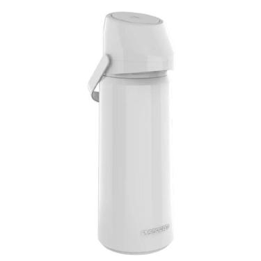 Imagem de Garrafa Termica Rubi 1,8 Litros Branca Café Chá Soprano