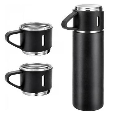 Imagem de garrafa termica com copo extra- Tudo em Caixa