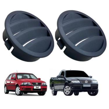 Imagem de 2 Difusor Saída De Ar Painel Superior Gol Saveiro Parati G3 - Autoplas