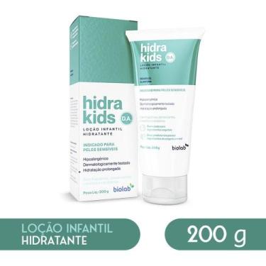 Imagem de Loção Hidratante Infantil Hidra Kids HIDRAKIDS D.A. Pele Sensível 200g