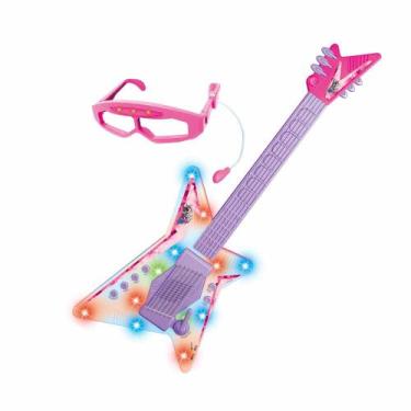 Imagem de Guitarra Com Oculos Rock Show - DM Toys