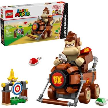 Imagem de LEGO Super Mario - Mario Kart - Donkey Kong & DK Jumbo 387 peças