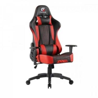 Imagem de Cadeira Gamer Cruiser Preta/Vermelha Fortrek