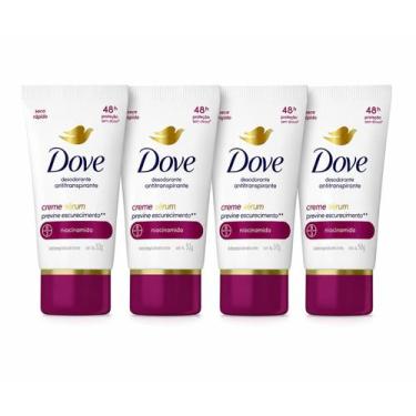 Imagem de Kit 4 Desodorante Creme Dove Creme Sérum 48h Niacinamida 50g