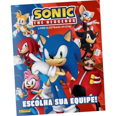 Imagem de Álbum de Figurinhas Editora Panini Sonic The Hedgehog Brochura 32 Páginas com Pôster Exclusivo