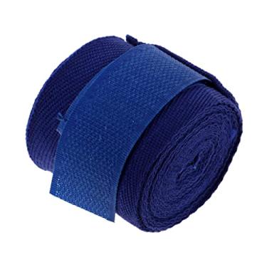 Imagem de LEIPUPA Sports Boxing MMA Luvas de mão Muay Thai guarda de segurança luvas de mão 99x2 polegadas - azul, 250x5 cm