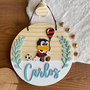 Imagem de Porta Maternidade - Flâmula Futebol VIII