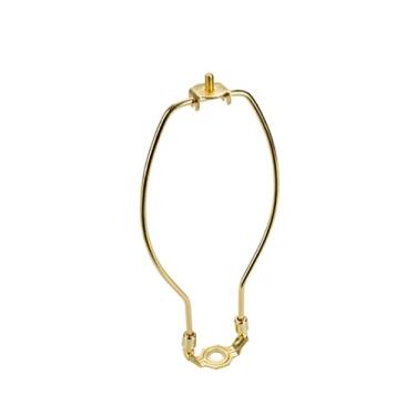 Imagem de Aspen Creative 20002-1 Lâmpada Harpa com sela em acabamento em latão polido