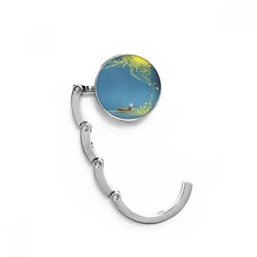 Imagem de Luminária noturna silenciosa, barco, fada, pintura, gancho, gancho decorativo, extensão dobrável