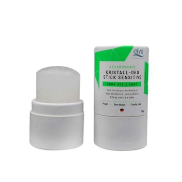 Imagem de Desodorante Stick Kristall Sensitive Biodegradável com 120g Alva 120g