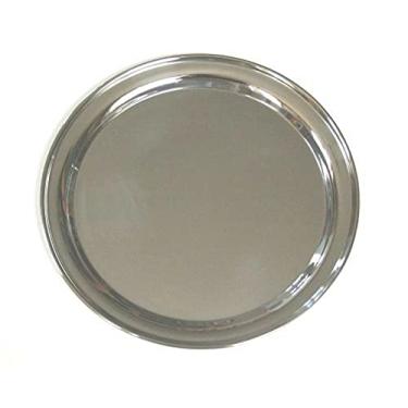 Imagem de Bandeja redonda de aço inoxidável de 35,5 cm da Libertyware