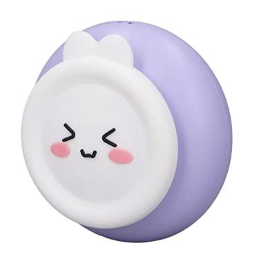 Imagem de Aquecedor Elétrico de Mãos Com Luzes Coloridas, Tamanho da Palma da Mão, 1800 MAh, USB, Aquecimento Rápido, Recarregável, Aquecedor de Mãos para o Inverno (Coelhinho bonitinho)