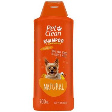 Imagem de Shampoo E Condicionador Natural - Pet Clean - 700ml