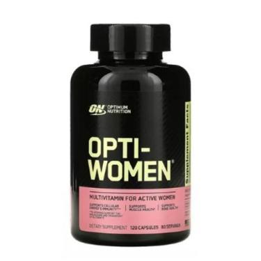 Imagem de Suplemento Em Cápsulas Optimum Nutrition Opti-Women Pote 60 Un - Suple