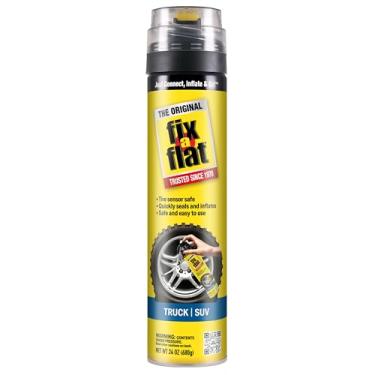 Imagem de Fix-A-Flat S60369 Aerosol Emergency Flat Tire Repair and Inflator, para pneus extragrande, fórmula ecológica, ajuste universal para todos os carros, caminhões e SUVs, 680 g (pacote com 1)