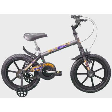 Imagem de Bicicleta Bike Infantil Aro 16 Cor Grafite Dino gp Tk3 Track