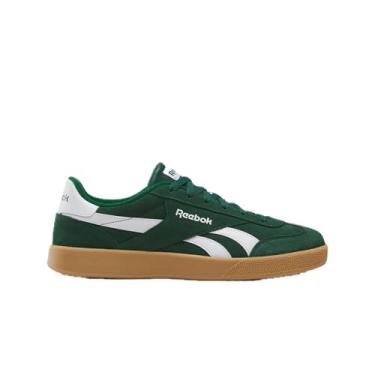 Imagem de Reebok Tênis unissex Smash Edge, verde escuro/branco/chiclete, 41 feminino/41 masculino