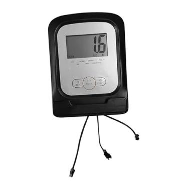 Imagem de Máquina de remo display exercício monitor de bicicleta máquina de treinamento elíptico ginásio ciclismo indoor fácil de usar medidor de bicicleta
