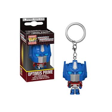 Imagem de Funko Pop! Keychain: Transformers-Optimus Prime - mini figura de vinil colecionável porta-chaves original - enchimento de meias - ideia de presente- Mercadoria oficial - Fãs de TV - Minifigura