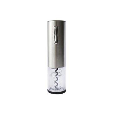 Imagem de Abridor de vinho elétrico em plástico e inox com luz led 18cm - EU QUE