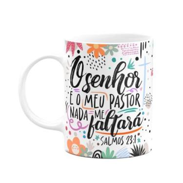 Imagem de Caneca Motivação - O senhor é o meu pastor - JPS INFO