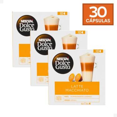 Imagem de Combo 30 Cápsulas Latte Macchiato Dolce Gusto