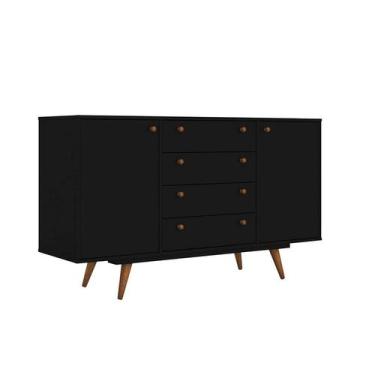 Imagem de Buffet Califórnia 4 GV 2 PT Preto - Modern
