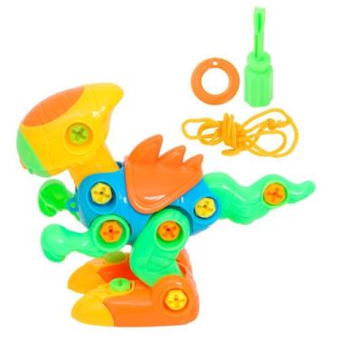 Imagem de Dinossauro T-rex Infantil Monta Desmonta Jurássico Divertido - Jr Toys