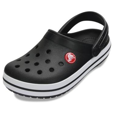 Imagem de Crocs Tamancos infantis unissex Crocband (sapatos para bebê), preto, 9 infantil, Preto