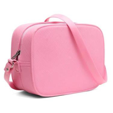 Imagem de Bolsa Pequena de Lado Transversal Feminina Milão VK, Rosa