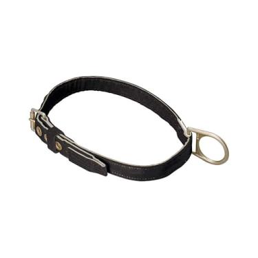 Imagem de Miller by Honeywell 124N/MBK Cinto de corpo forrado com anel duplo em D com tecelagem de 4,5 cm, médio, preto