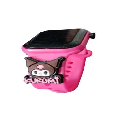 Imagem de Relógio Digital Infantil Kuromi Resistente à Água_Rosa - SMACTUDO