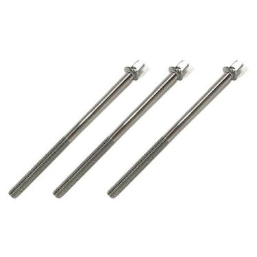 Imagem de Kit 3 Parafuso Afinação de Bateria 100mm X 5mm - Spanking