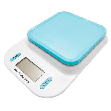Imagem de Balança Digital De Alta Precisão E Resistente 15kg Cozinha Mercado Pad