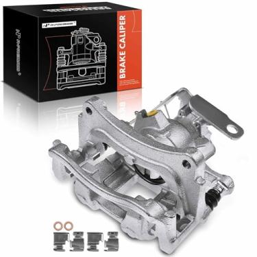 Imagem de A-Premium Conjunto de pinça de freio a disco com suporte compatível com modelos Ford selecionados - Transit-150/Transit-250/Transit-350/Transit-350 HD 2015 2016 2017 2018 2019 - Lado traseiro direito