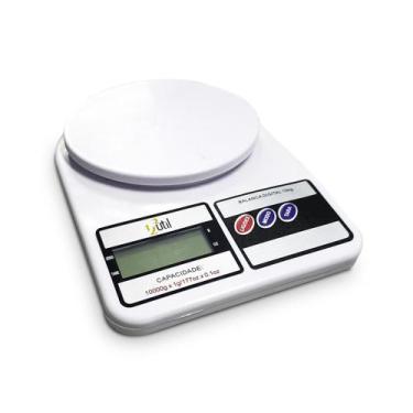 Imagem de Balança Digital De Precisão Cozinha 10kg Nutrição E Dieta - 123útil