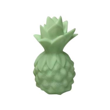 Imagem de Mini Luminária Abajur Noturna Led De Mesa Em Formato De Abacaxi Decora