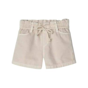 Imagem de Shorts Infantil Menina Toddler Bege - Hering