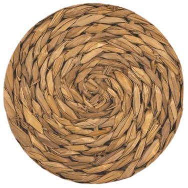 Imagem de Sousplat Palha Trançado Rústico Orgânico Mesa Posta