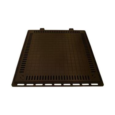 Imagem de Tampa Casa Máquina Piscina Lisa Articulada Grelha 80x80cm M - G.D.A. I