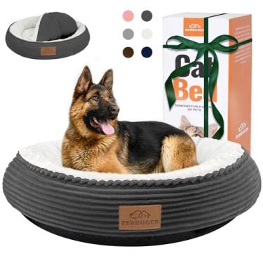 Imagem de Zerbuger Sofá para cama de cachorro de 76 cm para cães pequenos/médios/grandes, lavável na máquina, com tapete removível lavável e parte inferior antiderrapante, para uso interno/externo/carro/gaiola