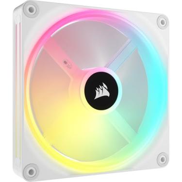 Imagem de Corsair Ventilador único iCUE LINK QX140 RGB 140 mm Dome Magnético RGB - Branco