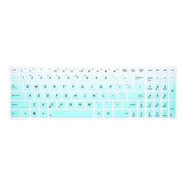 Imagem de MMDW Teclado para ASUS G501JW UX501 K501UX K501LX GL502VY GL502VM GL551JM GL551JW GL552VW GL552JX Q503UA Q524U Q552UB Q553UB Q534UX F554LA F555LA F555UA F556UA R556LA X550ZA X751LAV, verde menta