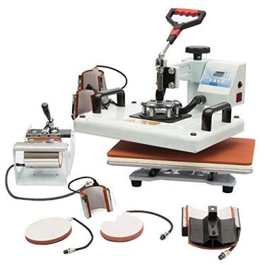 Imagem de Prensa Térmica 8x1 Digital Multiuso para Personalizações - 220v